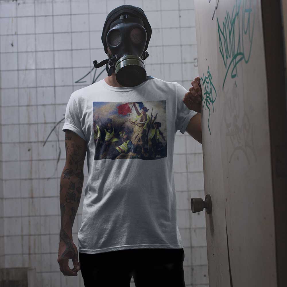 Liberty Leading the People Yellow Vest Revolution T-Shirt