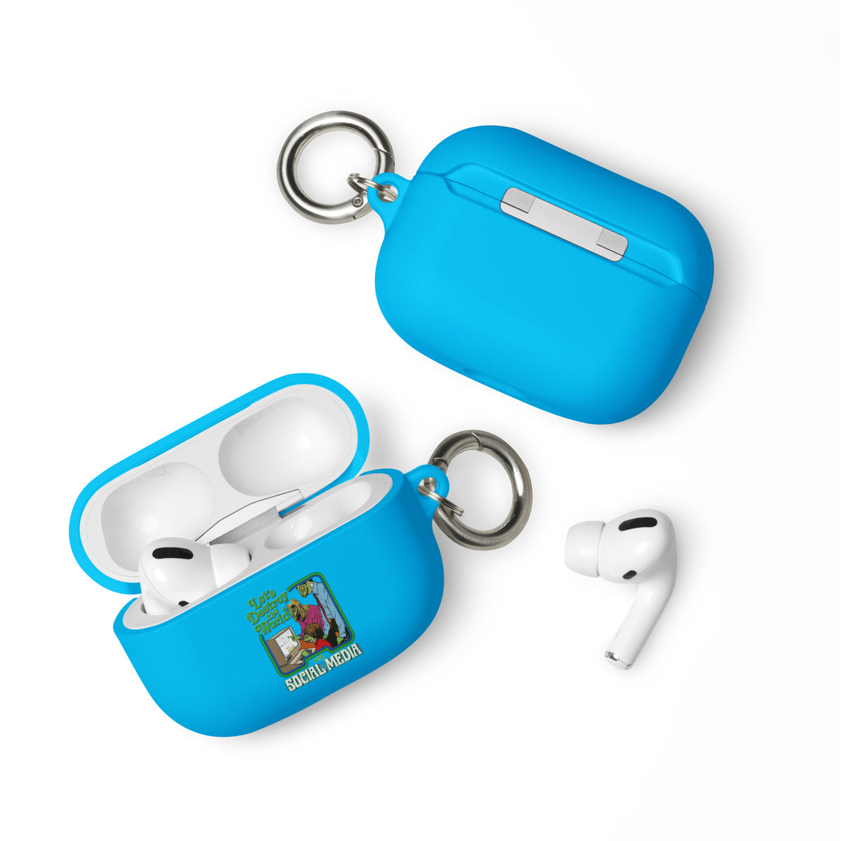Let&#39;s Destroy the World with Social Media AirPods case