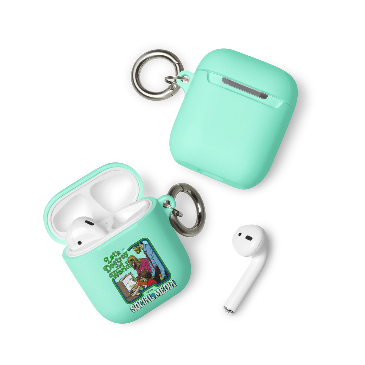 Let&#39;s Destroy the World with Social Media AirPods case