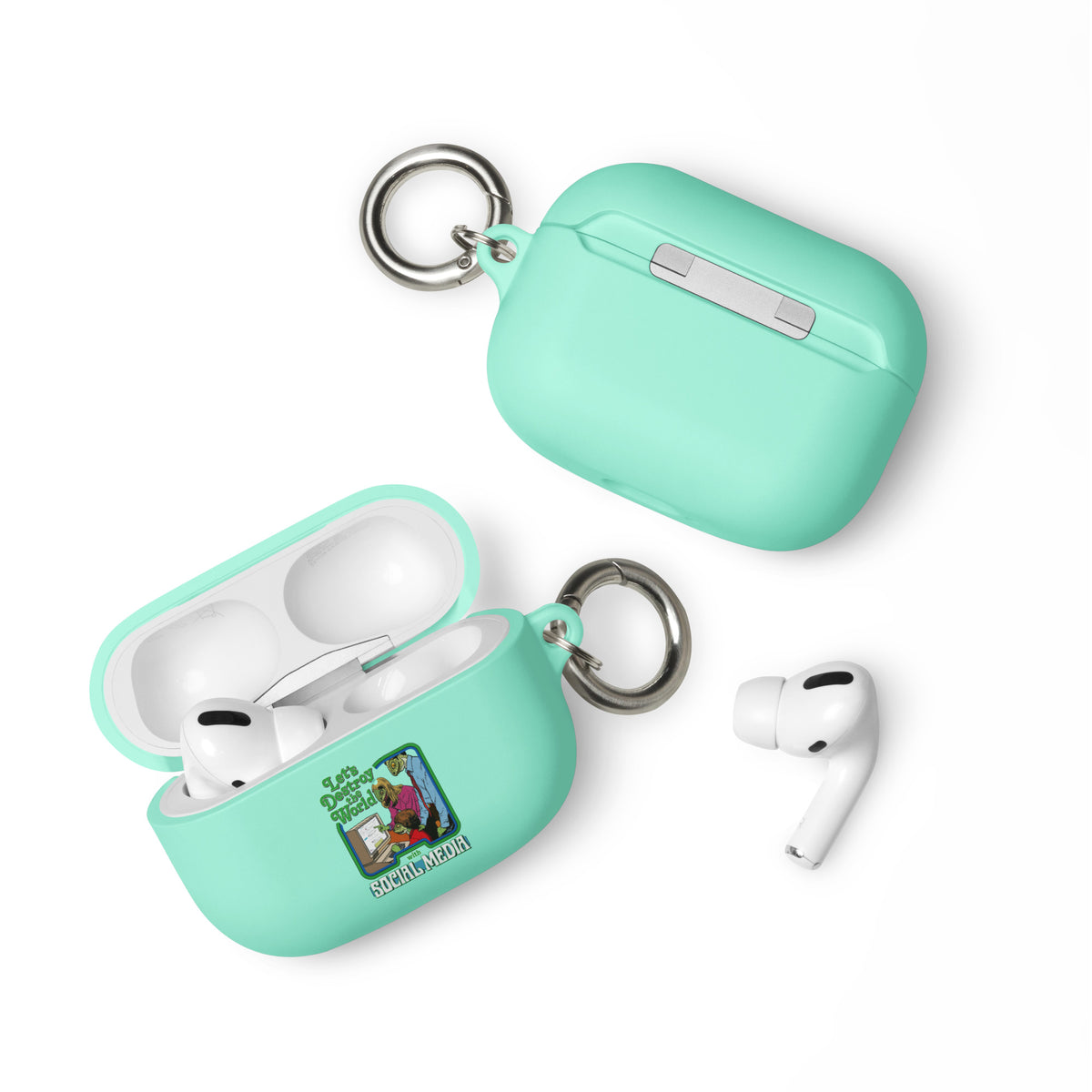 Let&#39;s Destroy the World with Social Media AirPods case