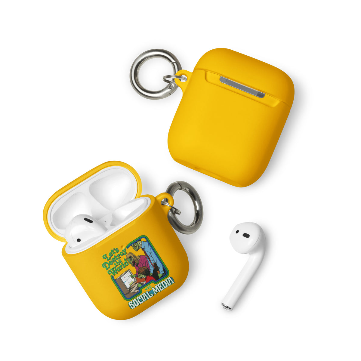 Let&#39;s Destroy the World with Social Media AirPods case