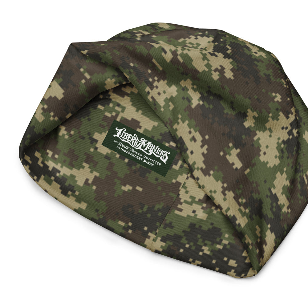 Woodland Digital Camo Beanie