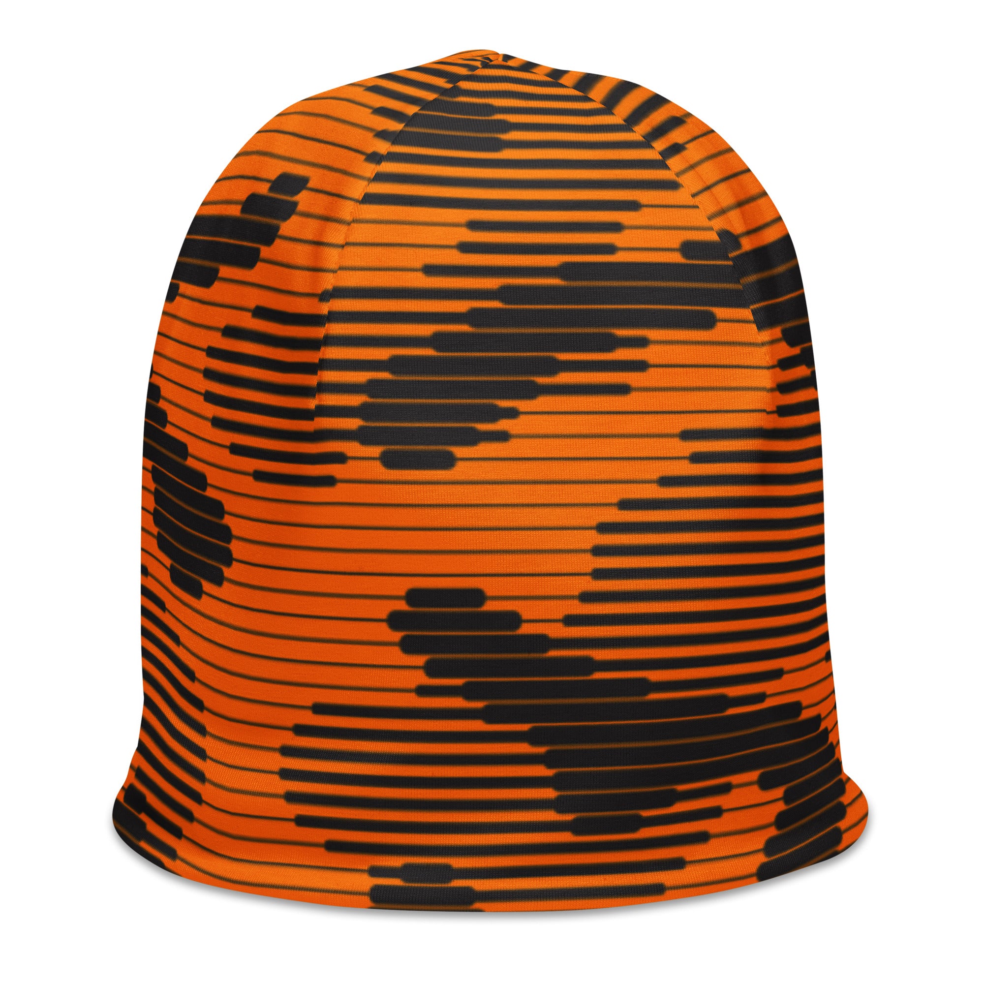 Digital Camouflage Blaze Orange Beanie