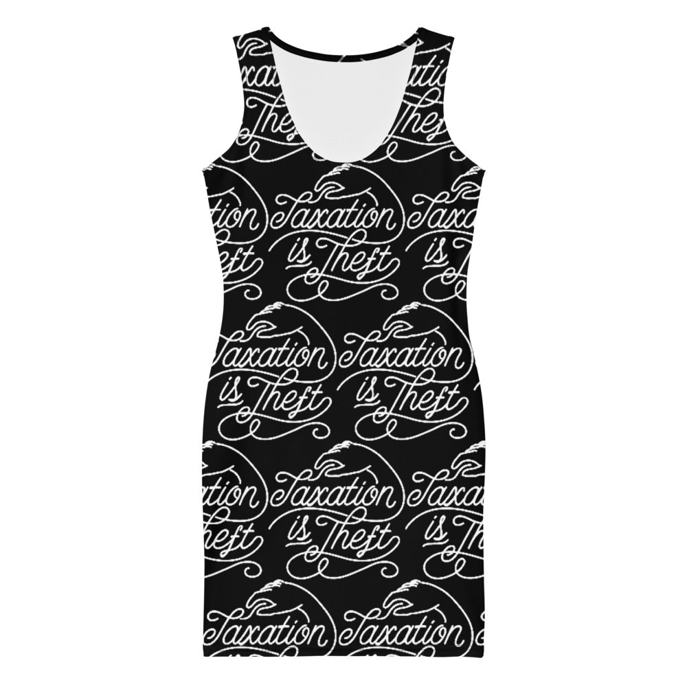 Taxation is Theft Little Black Dress