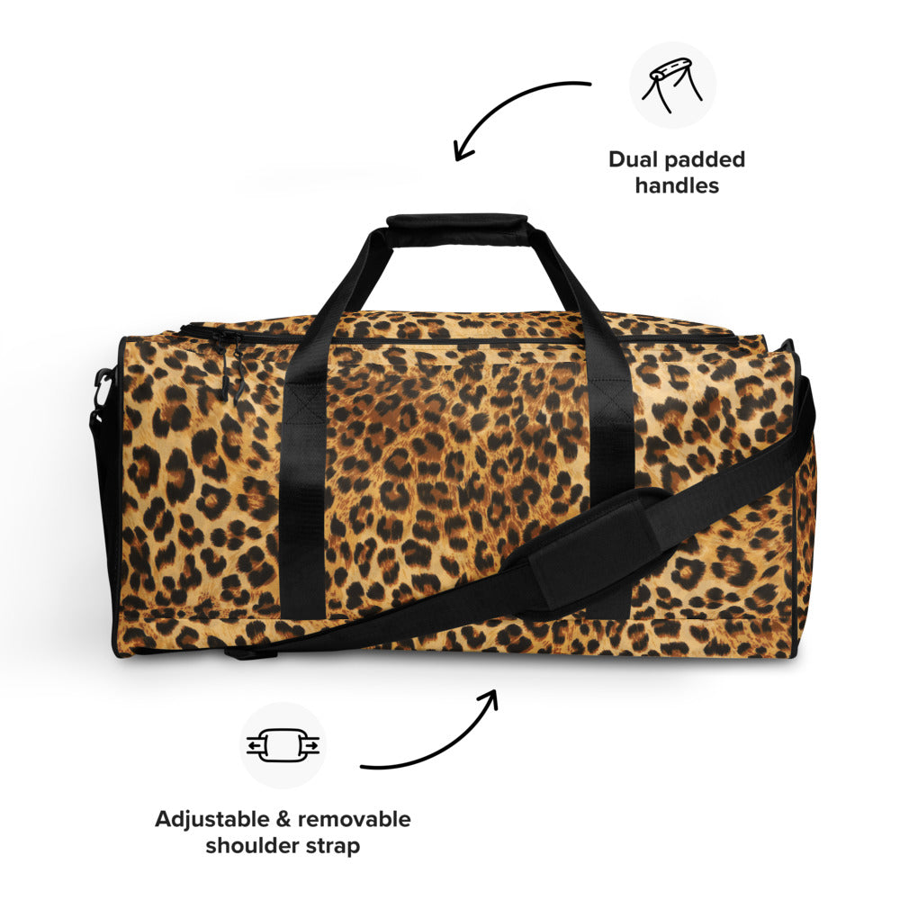 Cheetah Animal Print Gym bag