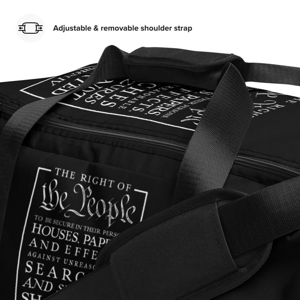 4th Amendment Freedom from Search and Duffle bag
