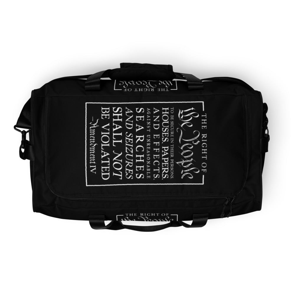 4th Amendment Freedom from Search and Duffle bag