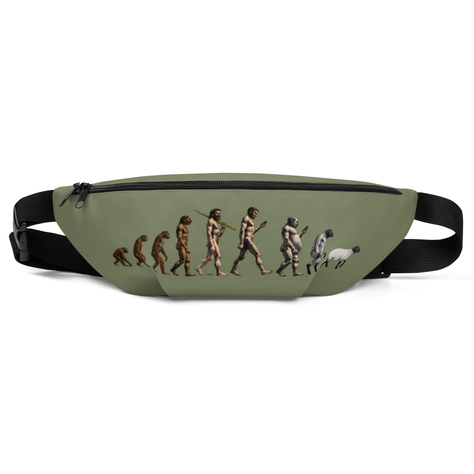 March of Devolution Sheeple Fanny Pack