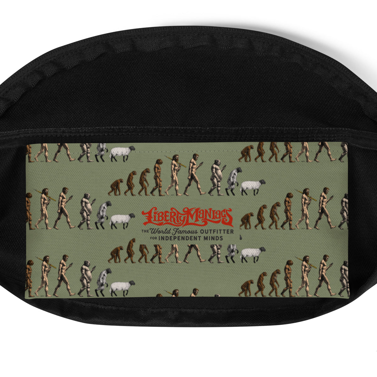 March of Devolution Sheeple Fanny Pack