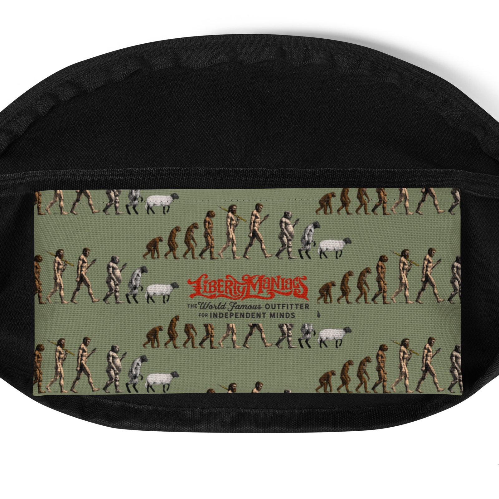 March of Devolution Sheeple Fanny Pack