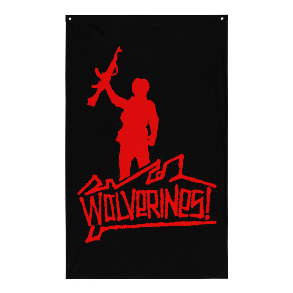 Wolverines Wall Flag