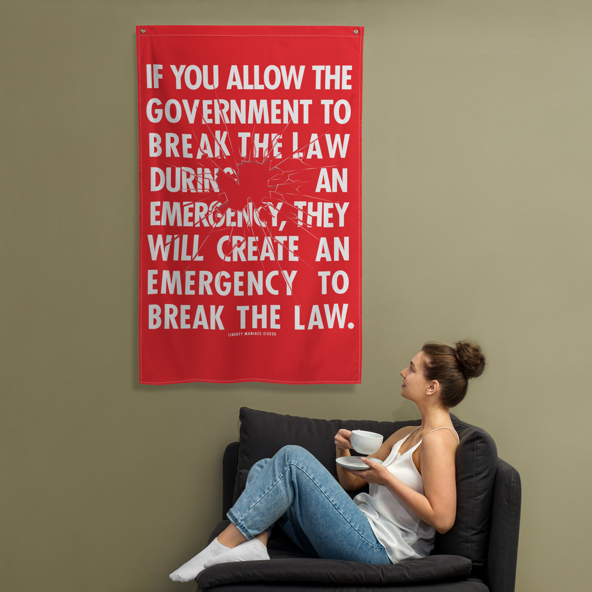 Government Emergency Flag