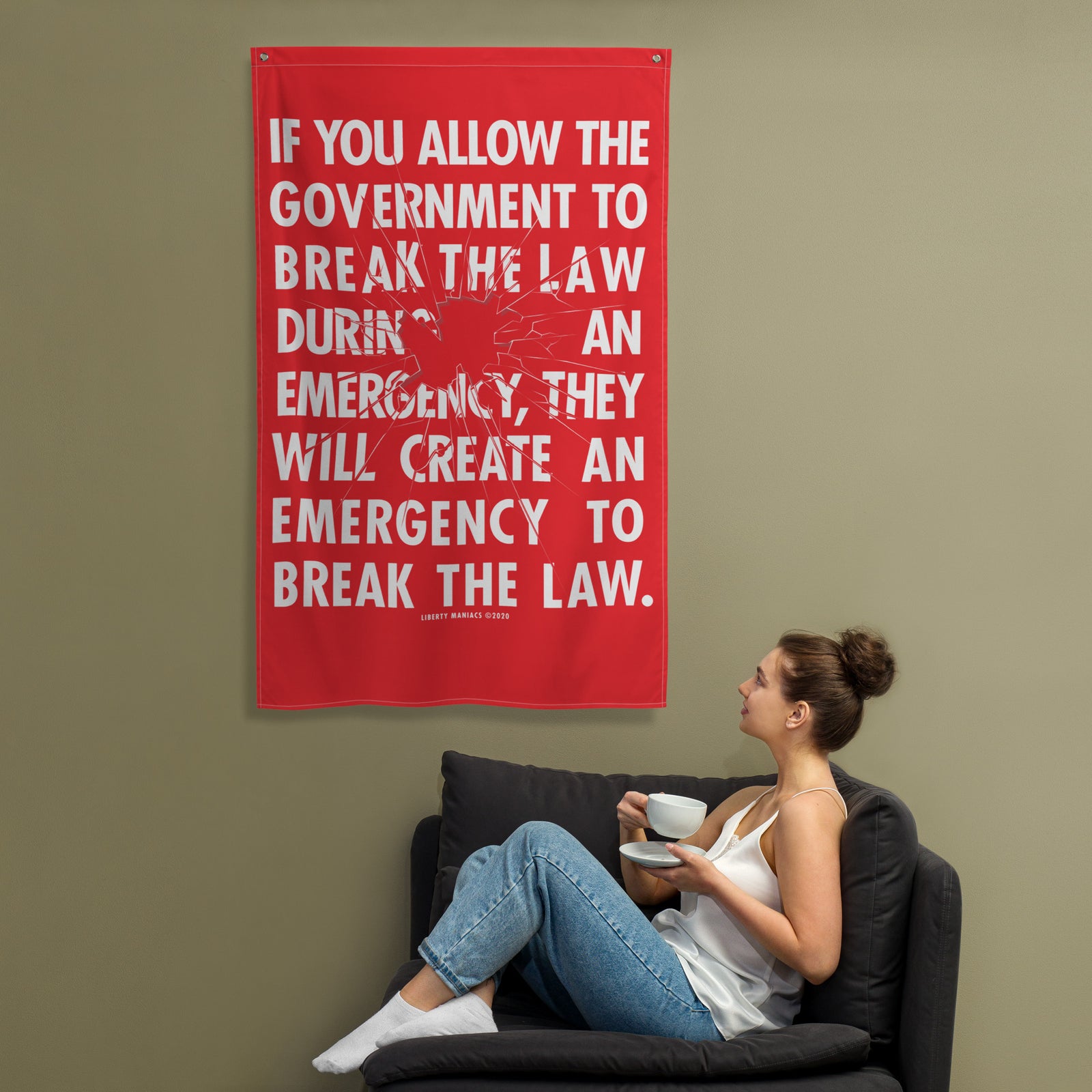 Government Emergency Flag