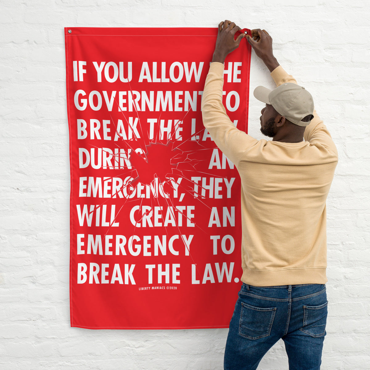 Government Emergency Flag