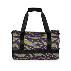Tiger Stripe Jungle Camouflage Gym Bag