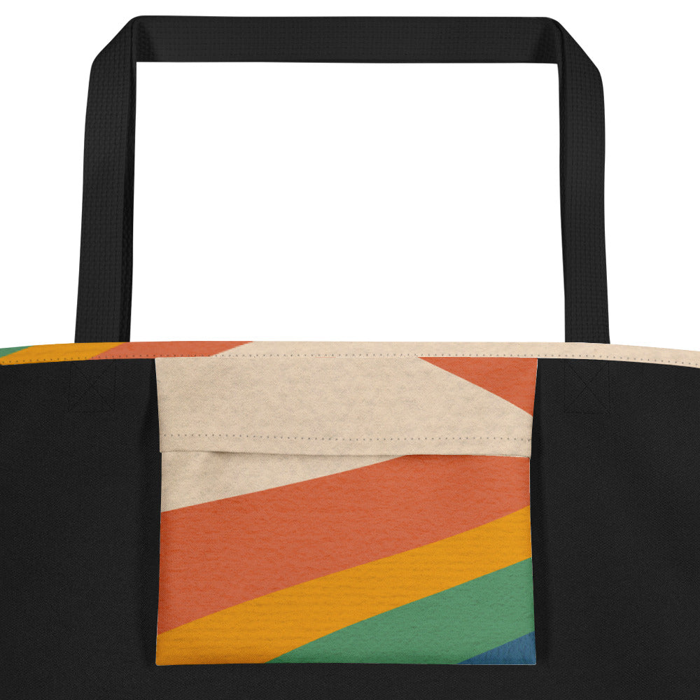 Summer of 1976 Bicentennial Large Tote Bag