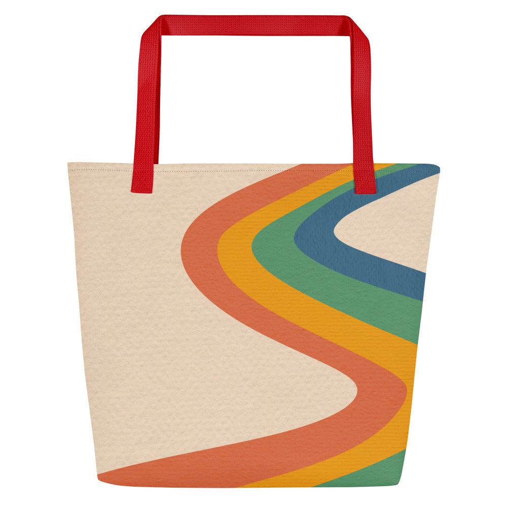 Summer of 1976 Bicentennial Large Tote Bag