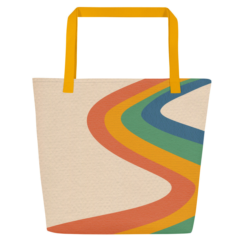 Summer of 1976 Bicentennial Large Tote Bag