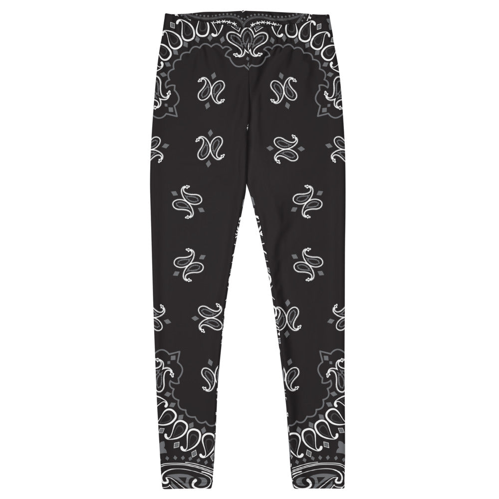 Black Bandana Leggings