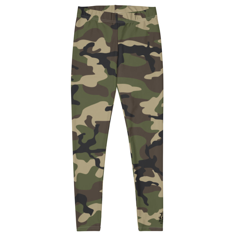 Woodland Camo Ladies Leggings