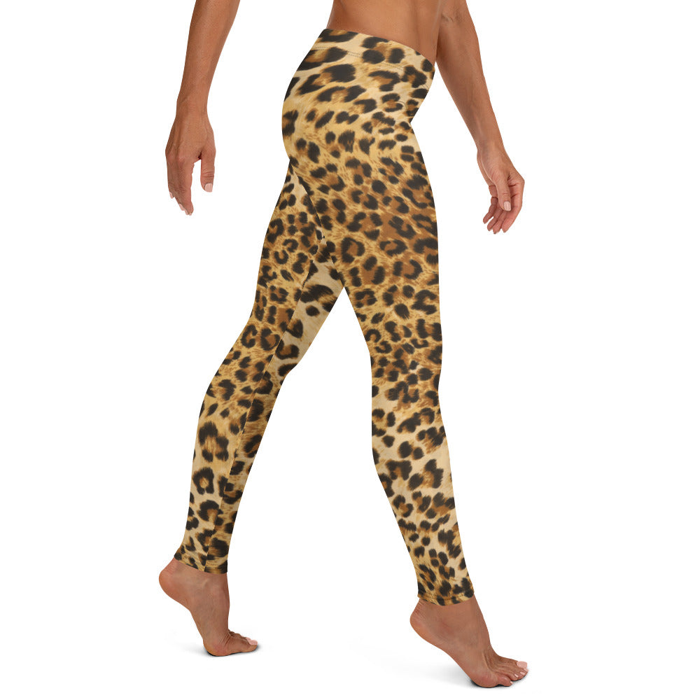 Cheetah Animal Print Leggings