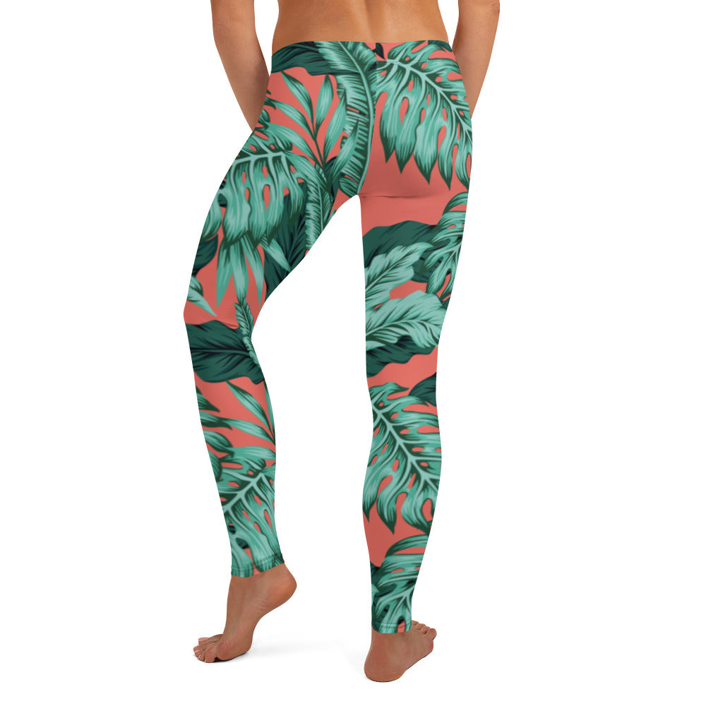 Tropisk Rosa Women's Leggings