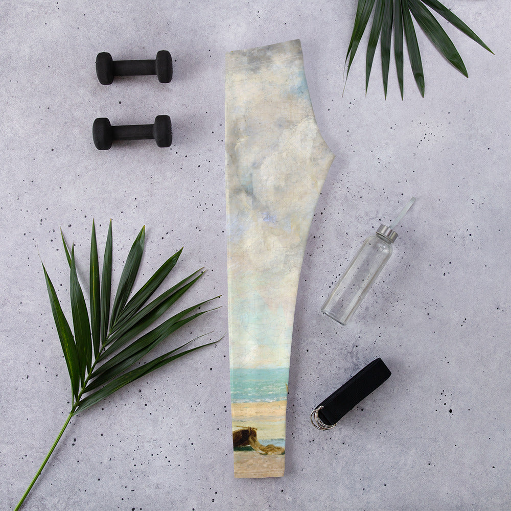 The Calm Sea Fine Art Leggings