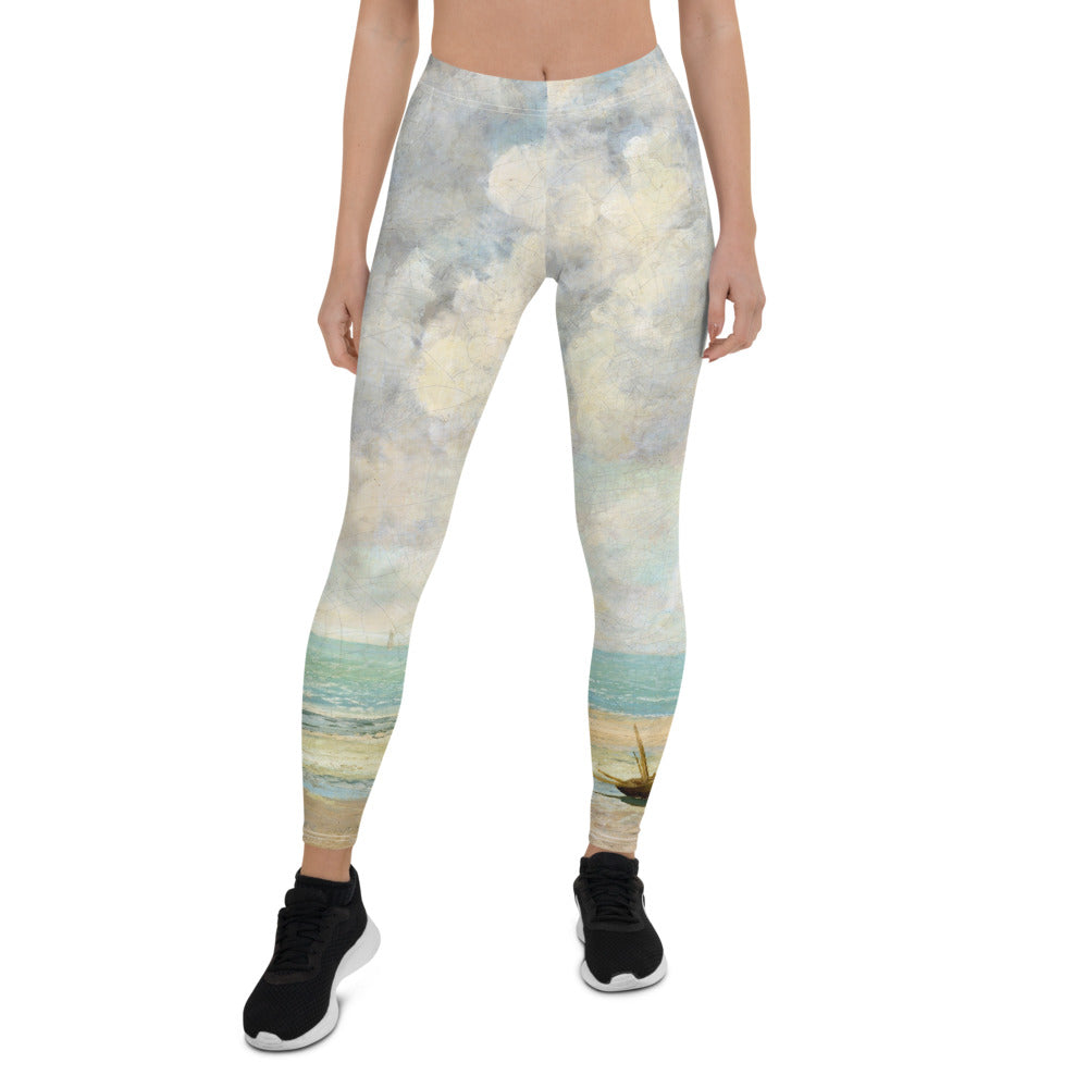 The Calm Sea Fine Art Leggings