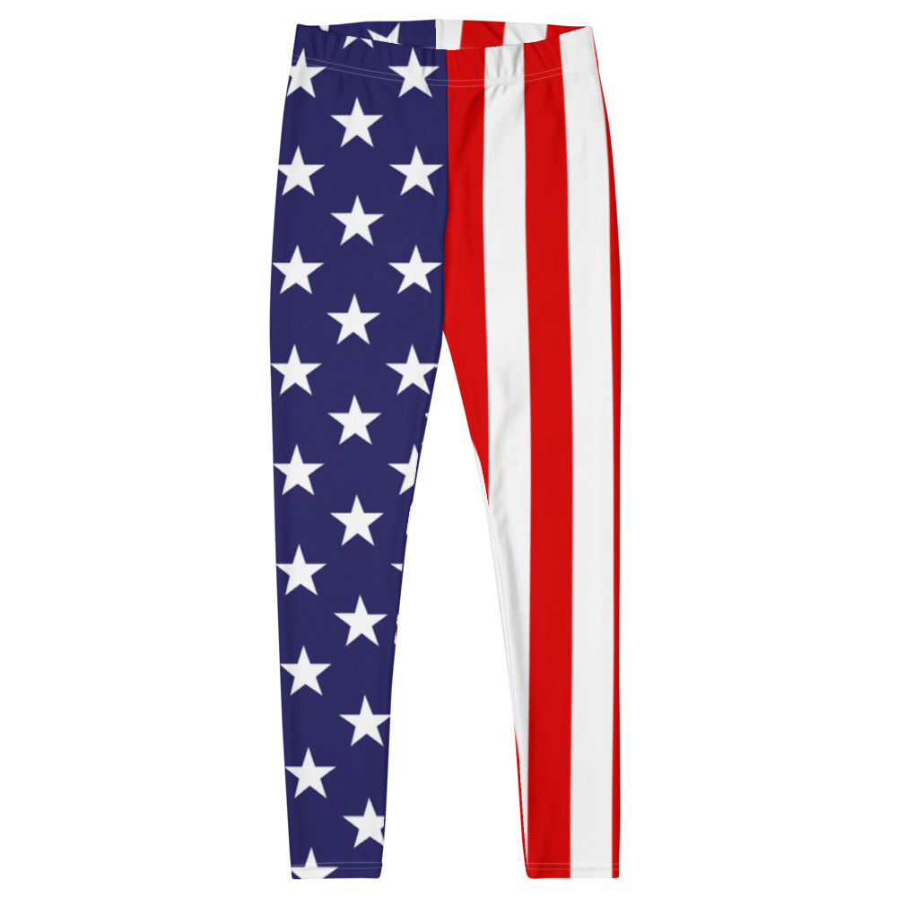 American Flag Leggings