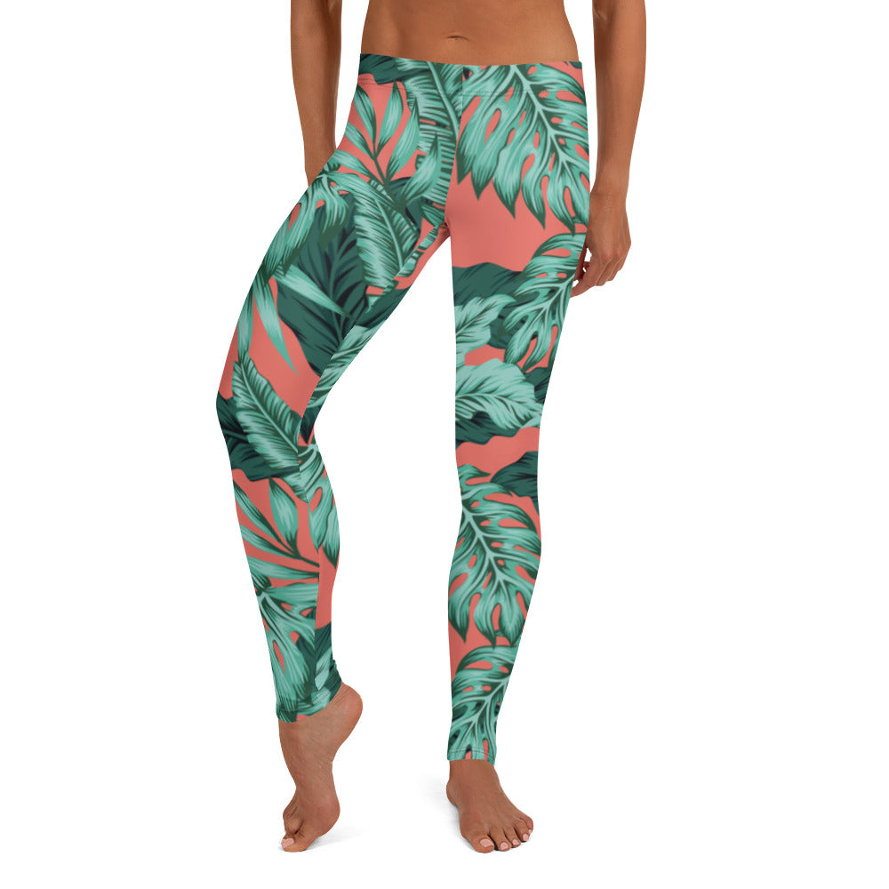 Tropisk Rosa Women's Leggings