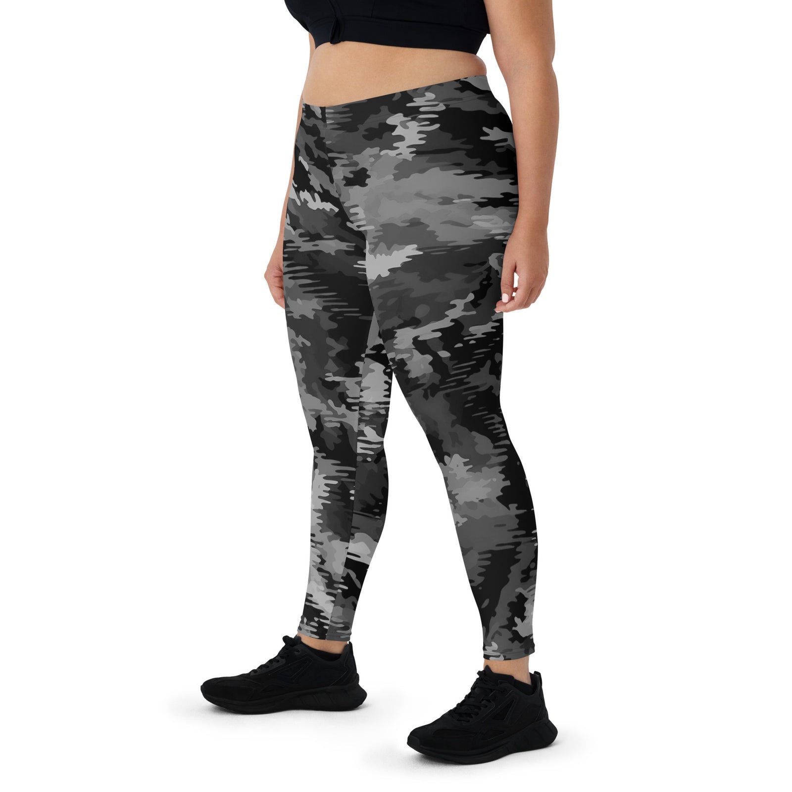 Digital Night Ops Tiger Stripe Camo Leggings