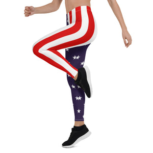 American Flag Full Length Leggings