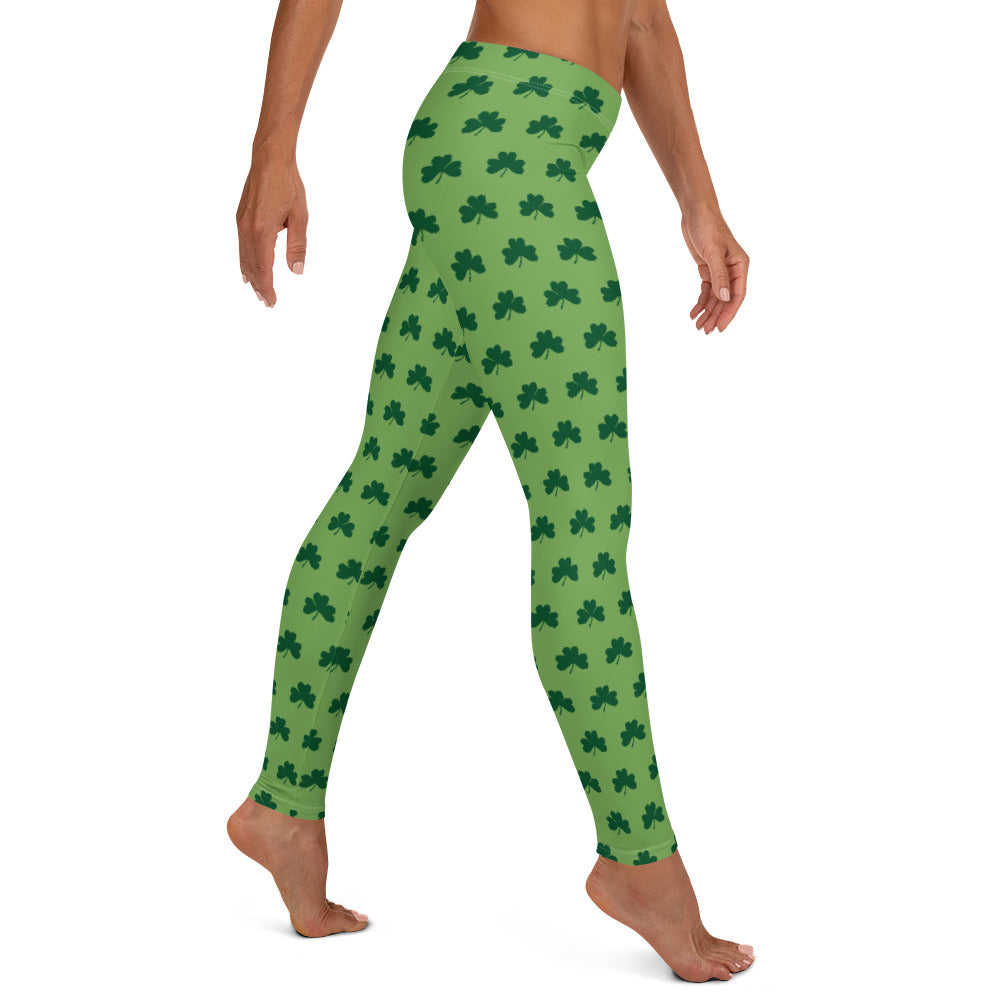 Shamrock Pattern Leggings