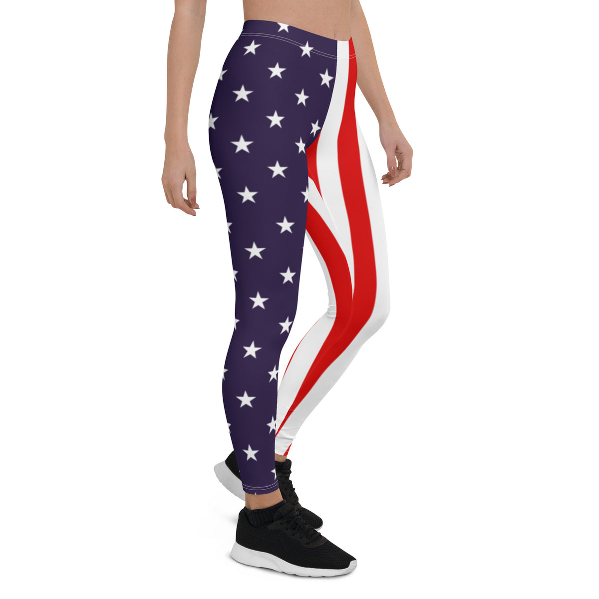 American Flag Full Length Leggings - Liberty Maniacs