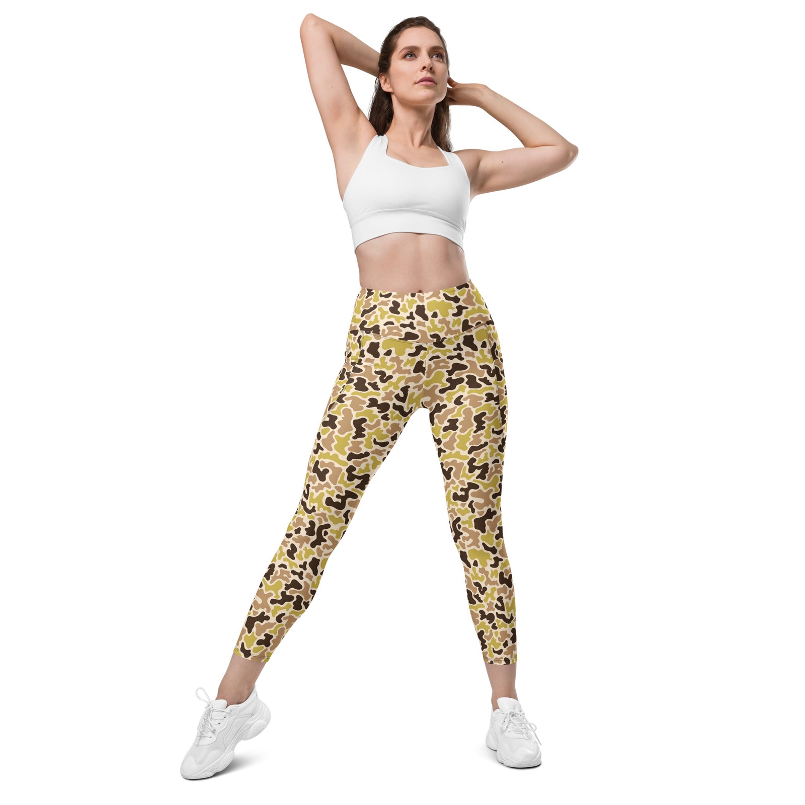 Savannah CalCam Camo Leggings with pockets