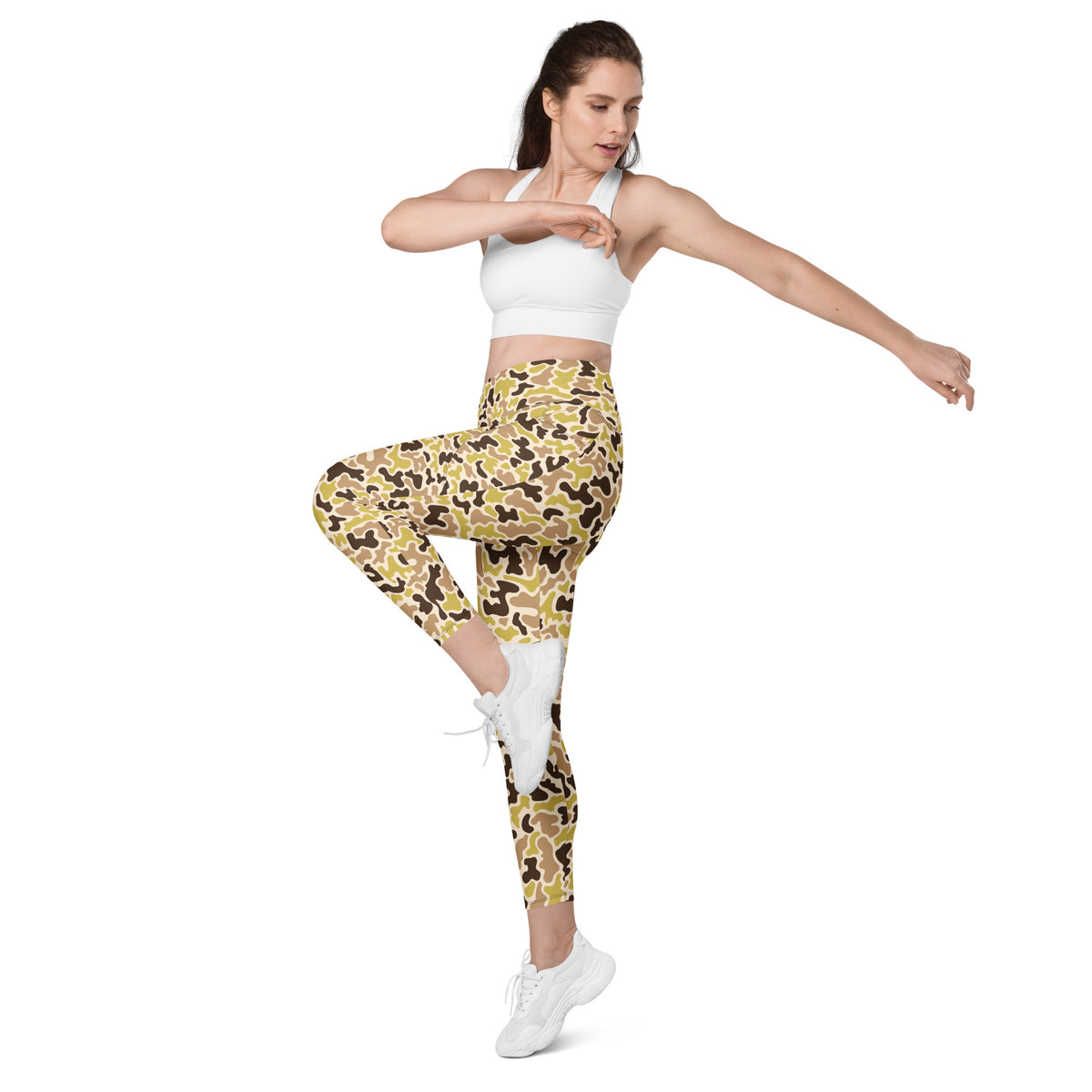 Savannah CalCam Camo Leggings with pockets