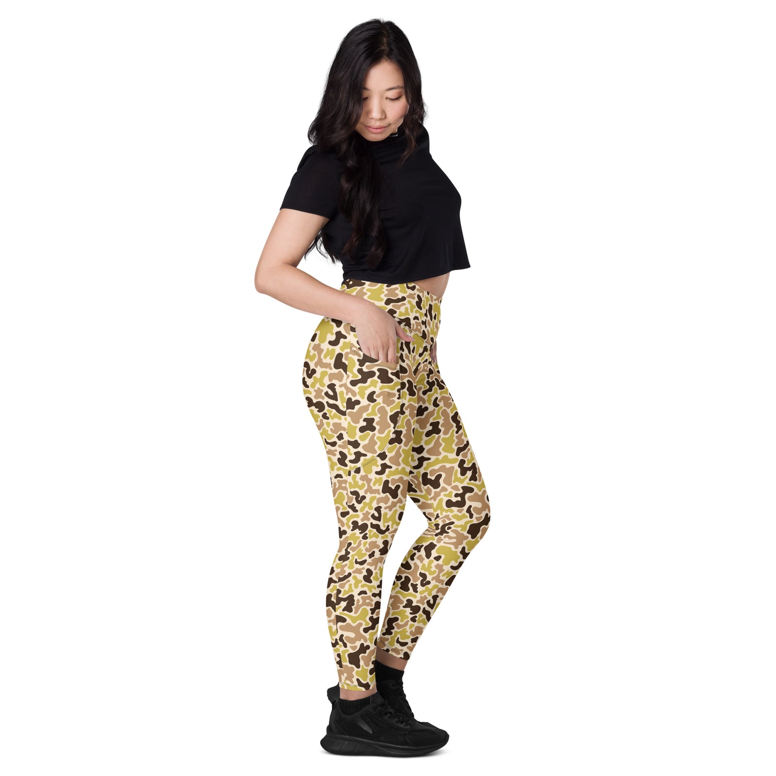 Savannah CalCam Camo Leggings with pockets