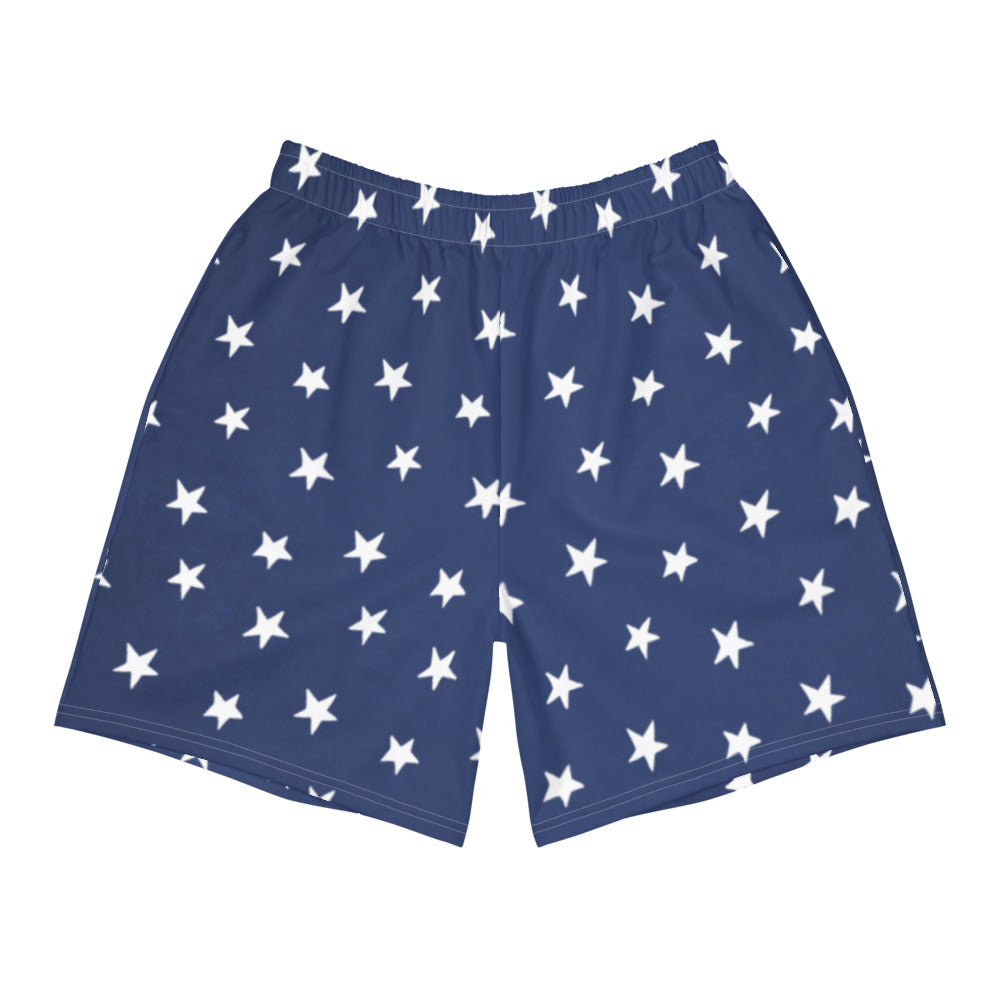 Colonial Stars Men&#39;s Athletic Long Shorts
