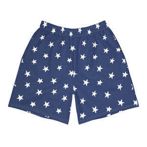 Colonial Stars Men's Athletic Long Shorts