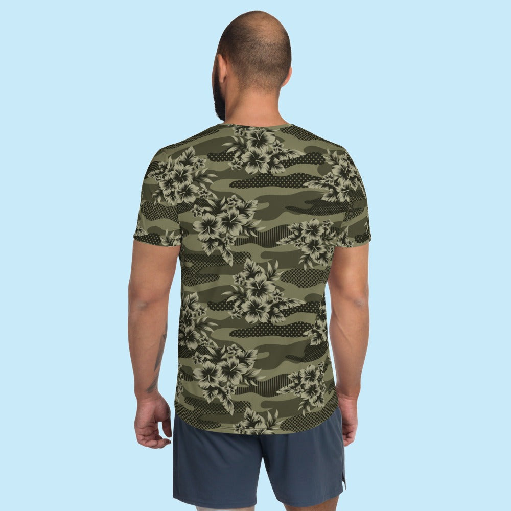 Aloha Camo Men's Athletic T-shirt