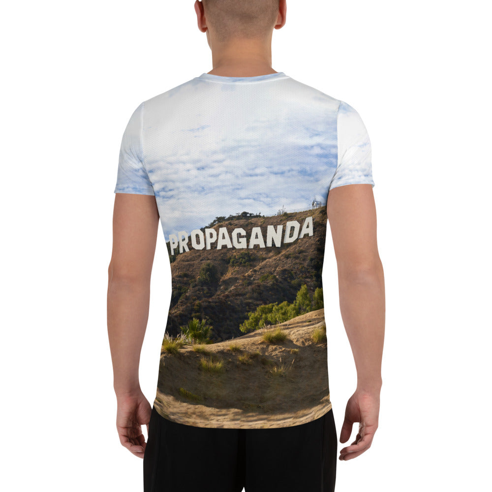 Hollywood Propaganda Short Sleeve Men&#39;s Athletic Tee
