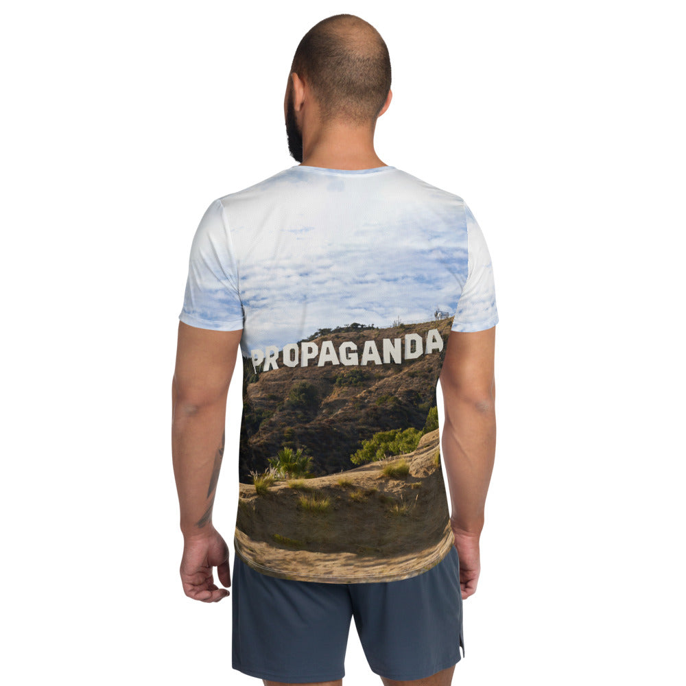 Hollywood Propaganda Short Sleeve Men&#39;s Athletic Tee