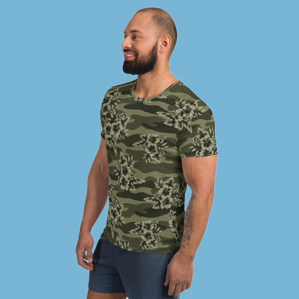 Aloha Camo Men's Athletic T-shirt