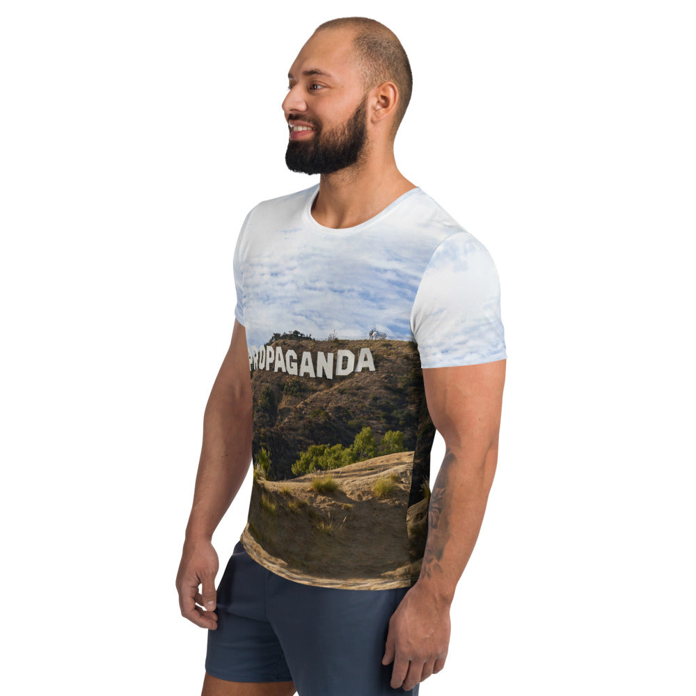 Hollywood Propaganda Short Sleeve Men&#39;s Athletic Tee