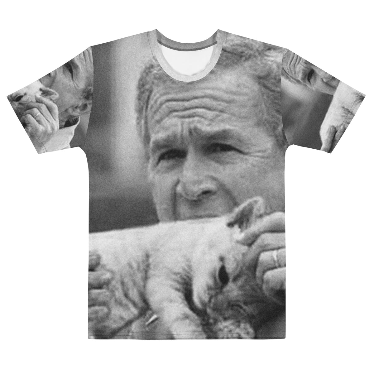 George Bush Eating Pussy All-Over Print T-Shirt