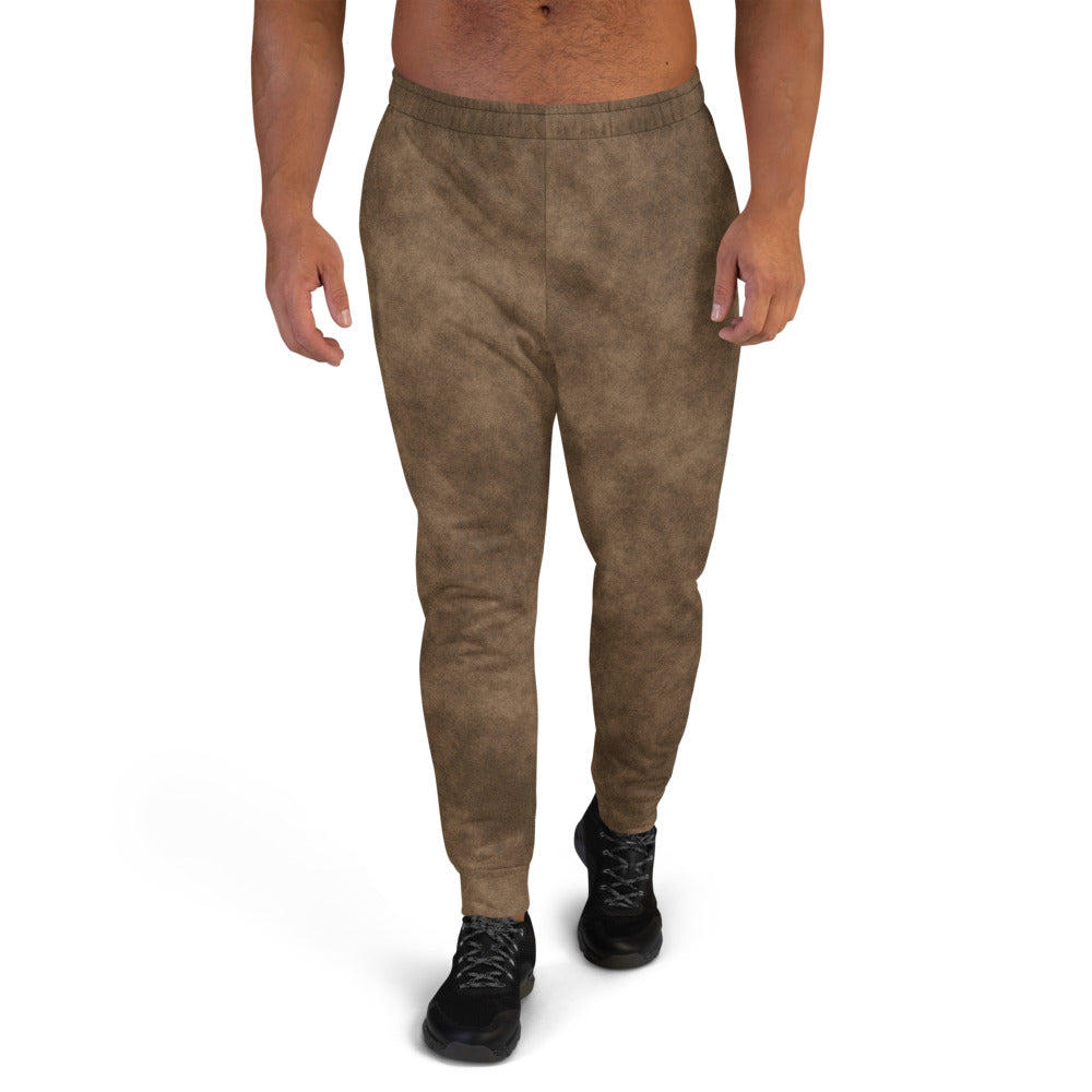 Going Medieval On Your Ass Men's Faux Leather Joggers