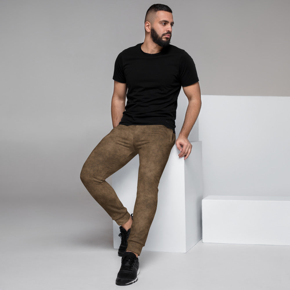 Going Medieval On Your Ass Men's Faux Leather Joggers