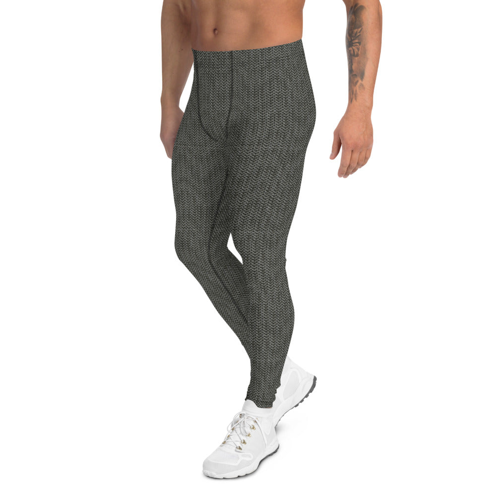 Chainmail Pattern Liberty Maniacs Jarlguard Men's Leggings
