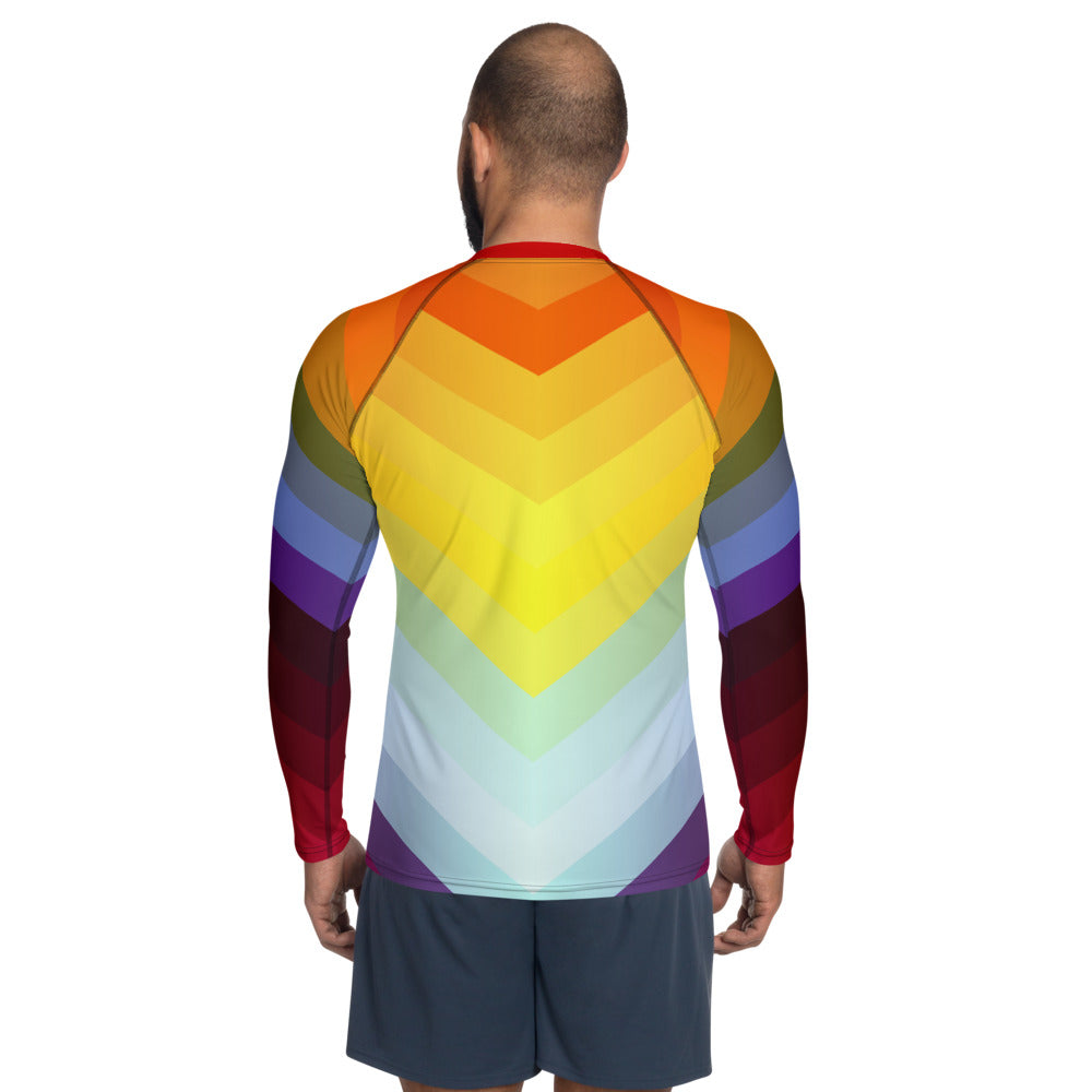 Rainbow Men's Rash Guard