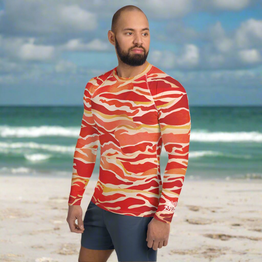 Bacon Men&#39;s Rash Guard